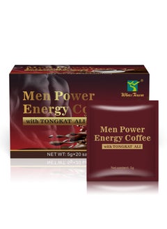 Wins Town Men Power Energy Coffee with Tongkat Ali Supports Male Health, Energy, and Performance  - Image 4