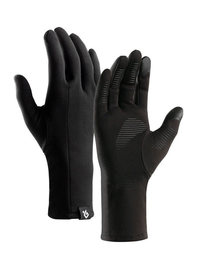 NIBEMINENT Winter Thermal Warm Full Finger Gloves Cycling Anti-Skid Touch Screen for Outdoor Sports 25*25*25cm  - Image 2