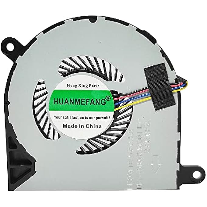 REPLACEMENT CPU COOLING FAN FOR DELL INSPIRON 13 5000 5368 5378 5379 13MF INSPIRON 15 7378 7579 7569 SERIES COMPATIBLE PART NUMBER: 31TPT 031TPT CN-031TPT 4-WIRE 4-PIN FAN - Image 1