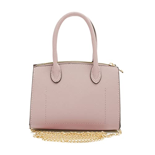 EVVE Women's Evening Bag Party Clutches Mini Satchel Purses Cocktail Prom Handbags with Chain and Lock | NEUTRAL - Image 4