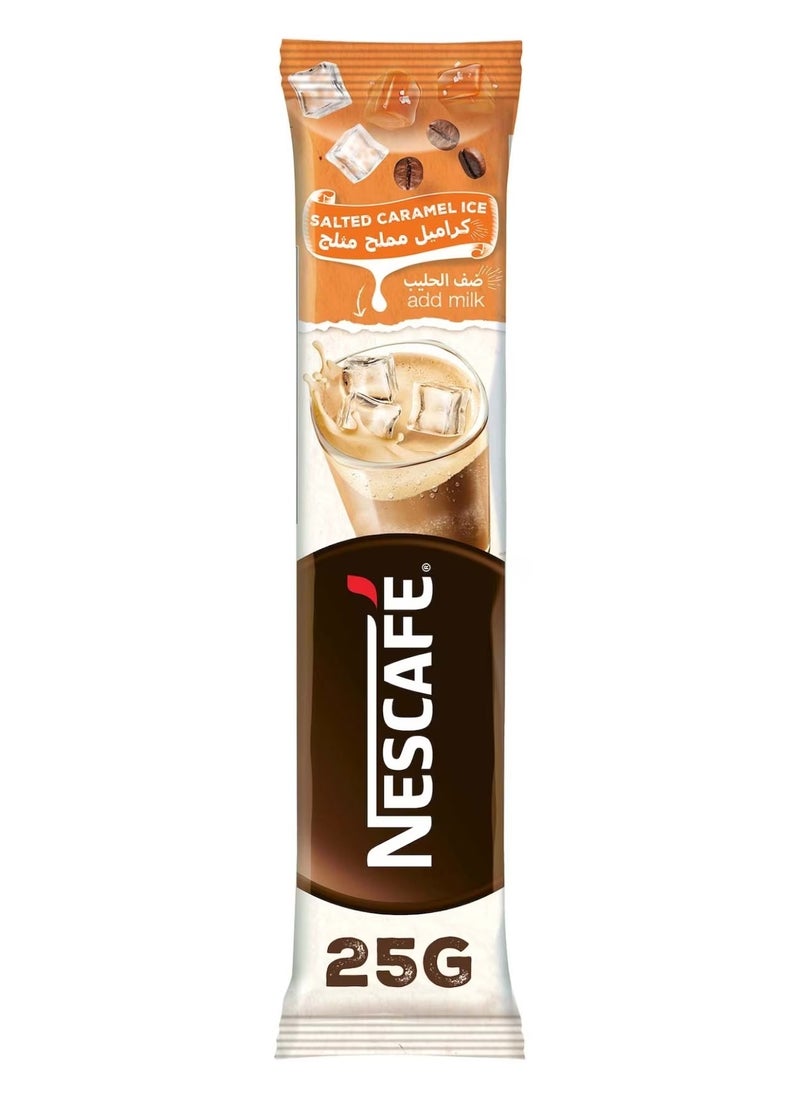 Nescafe - Nescafe Latte 2 in 1 Salted Caramel Ice 15 Sticks (15 X 11g), 165g - Image 1