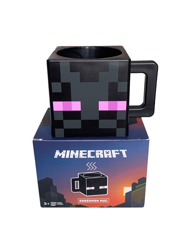 ماين كرافت كوب بلاستيكي بتصميم إنديرمان من ماينكرافت، هدية مثالية للأطفال في رأس السنة الجديدة. - Image 1