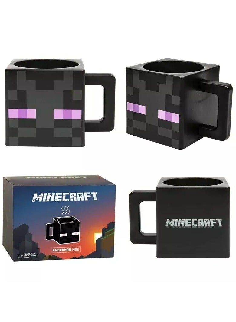ماين كرافت كوب بلاستيكي بتصميم إنديرمان من ماينكرافت، هدية مثالية للأطفال في رأس السنة الجديدة. - Image 2