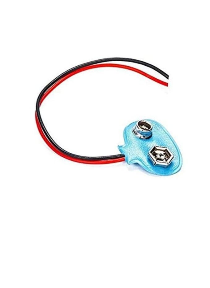 Generic 9V Clip on Battery Type Snap Connector with Wire Pack of 10 pcs  - Image 3