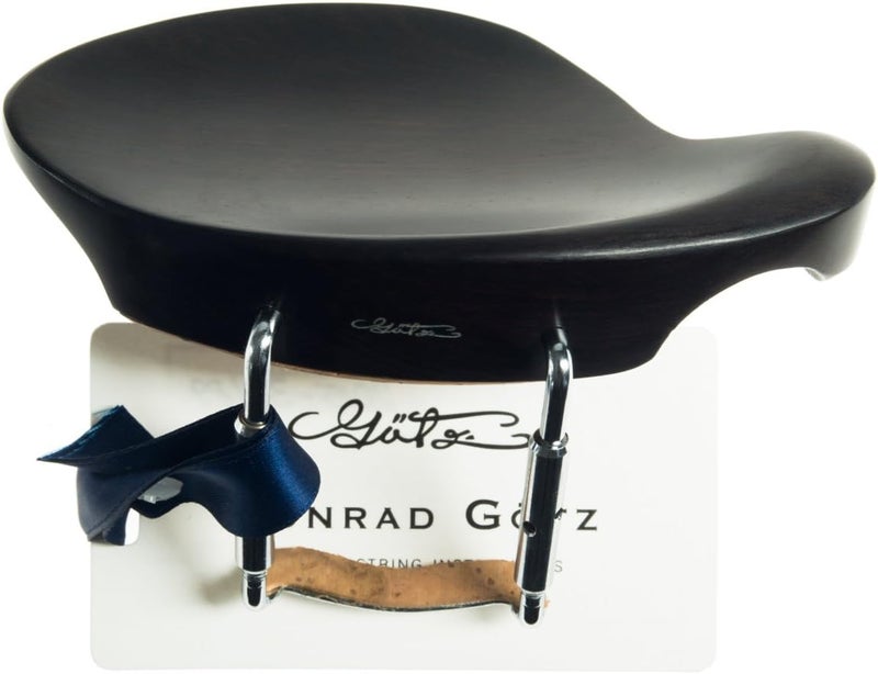 Conrad Gotz ZK281-NAT Chinrest Vermeer for Violin, Natural Ebony