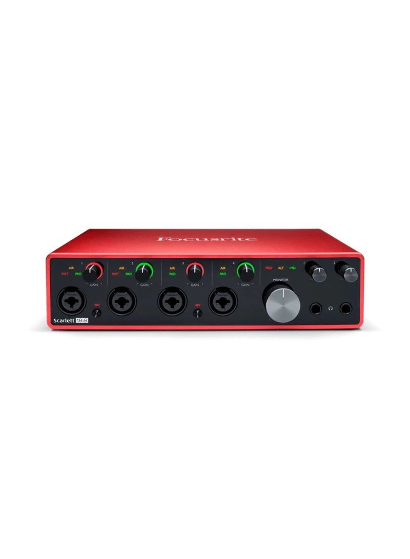 Focusrite Scarlett 18i8 3rd Gen USB Audio Interface - Image 1