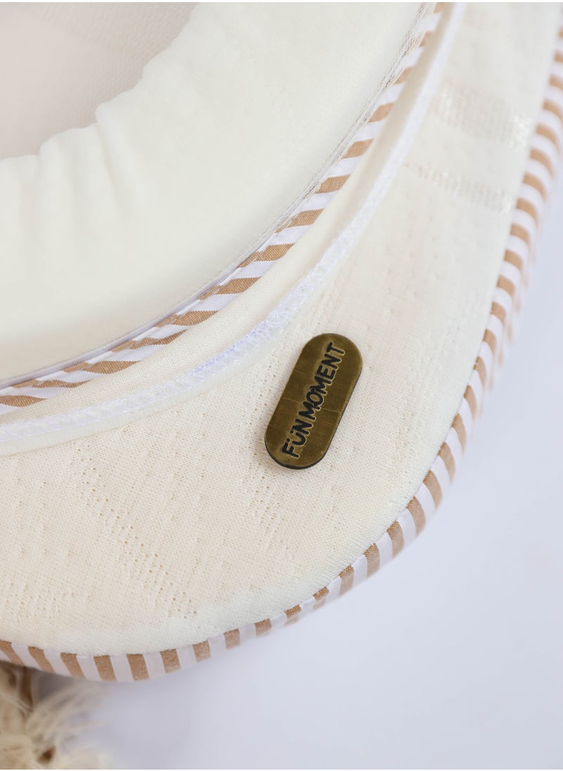 FUN MOMENT - Sponge Mosquito Net Mattress for Newborns - Image 1