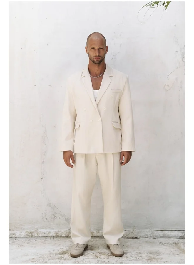 Bohemai Ayyubay Natural Men's Blazer Jacket