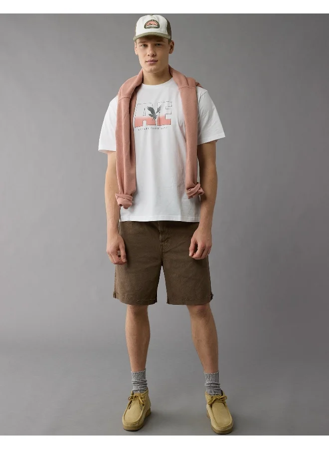 American Eagle AE Logo Graphic T-Shirt