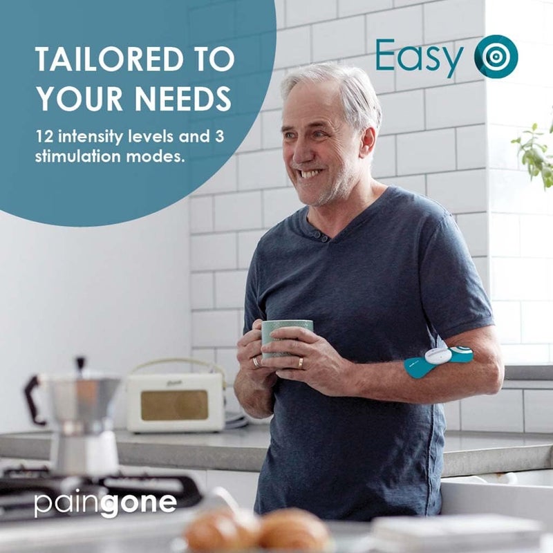 Paingone Easy Wearable Effective Pain Relief Wireless TENS Machine for Back Arms Legs and Shoulder Pain Portable TENS Machine for Pain Management DrugFree Treatment 2 Year Guarantee - Image 5