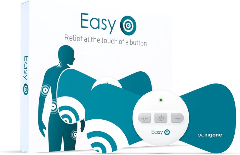 Paingone Easy Wearable Effective Pain Relief Wireless TENS Machine for Back Arms Legs and Shoulder Pain Portable TENS Machine for Pain Management DrugFree Treatment 2 Year Guarantee - Image 1