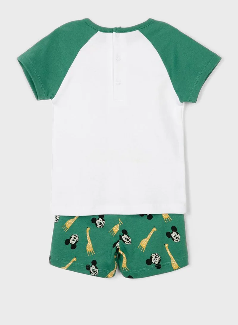 Zippy Infant Mickey Mouse Pyjama Set