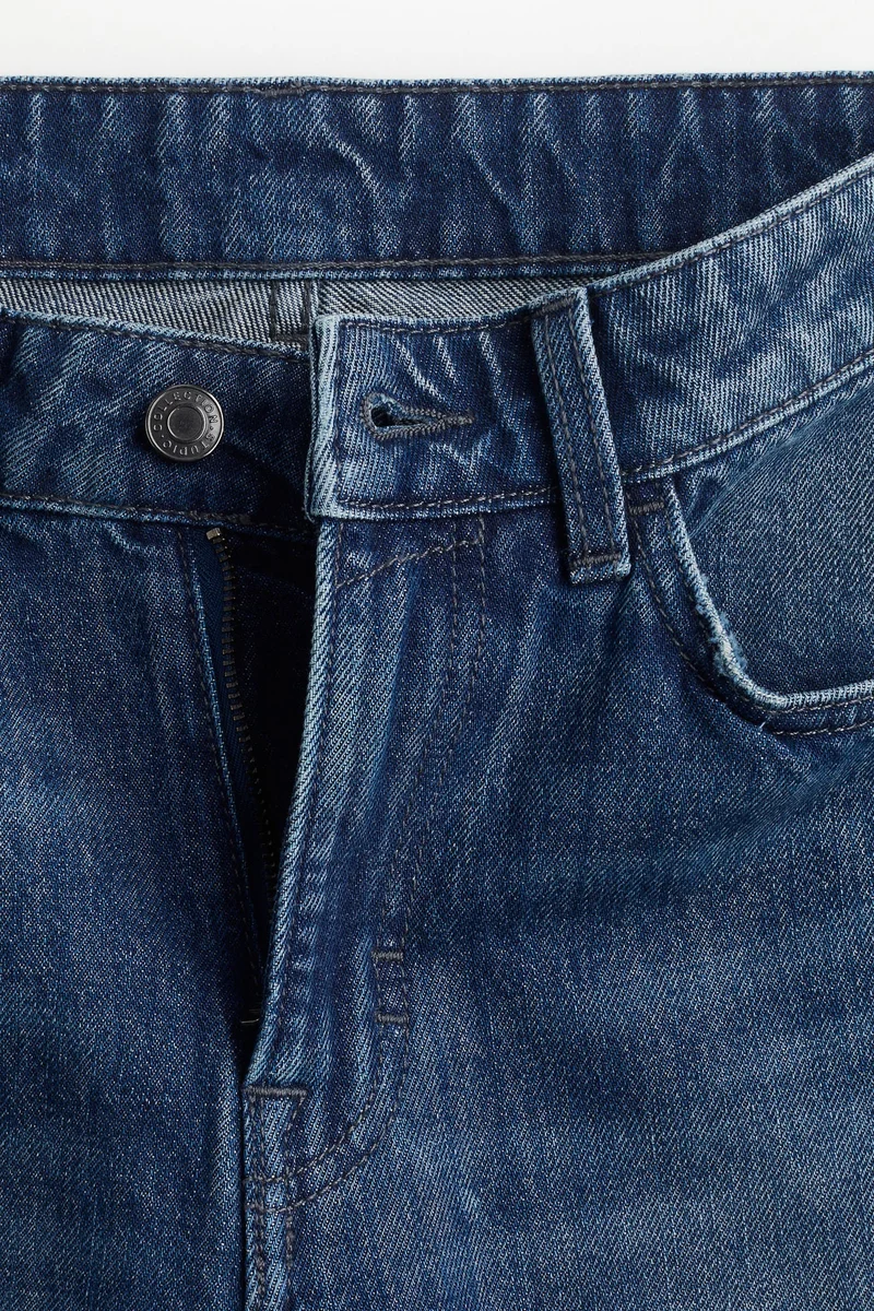 H&M Two-toned wide-leg jeans