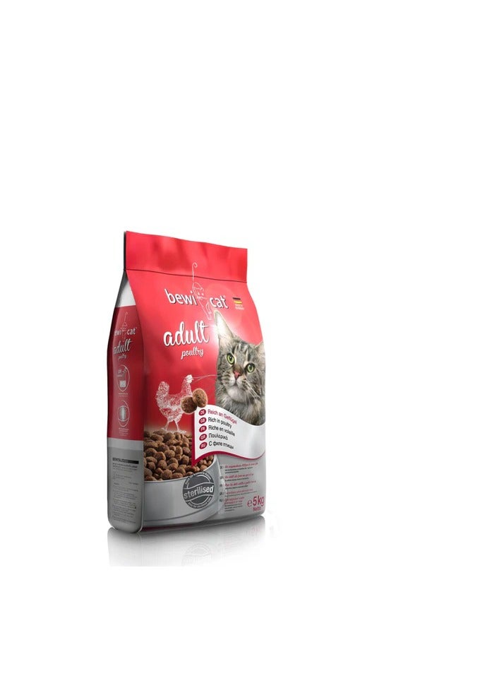 Bewi Cat Bewi With Poultry Dry Food For Cat 5kg  - Image 1