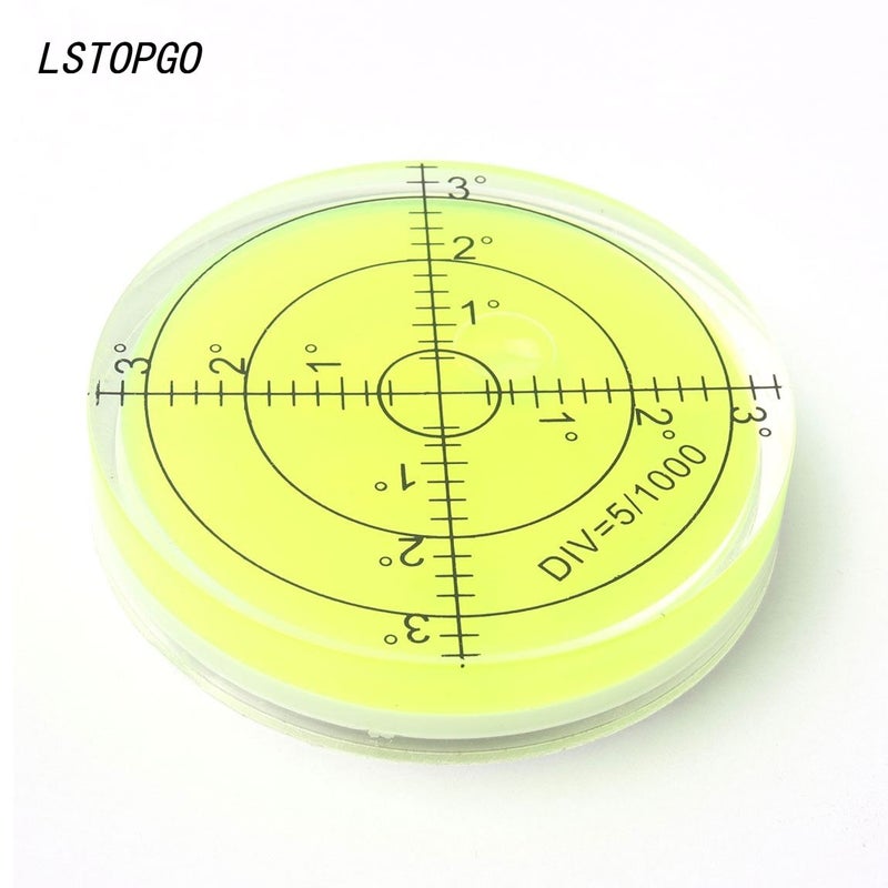 LSTOPGO Circular Level Bubble Measurement Layout Tool With Scale 1 Pack - Image 1