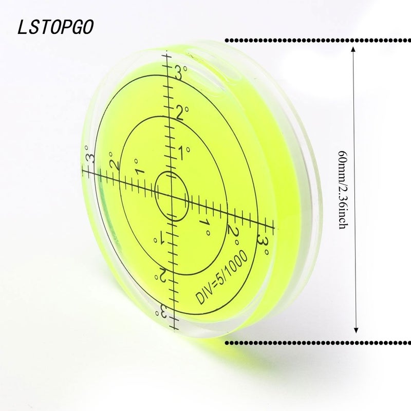 LSTOPGO Circular Level Bubble Measurement Layout Tool With Scale 1 Pack - Image 2