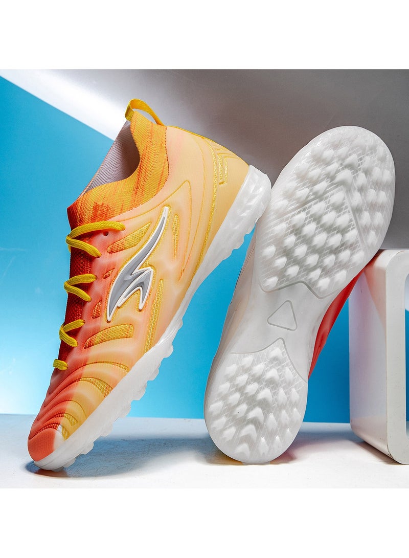 SKT Shiketro Men's Football Shoes, Suitable For Outdoor Indoor Professional Youth Boys Football Shoes, Unisex Football Shoes. 