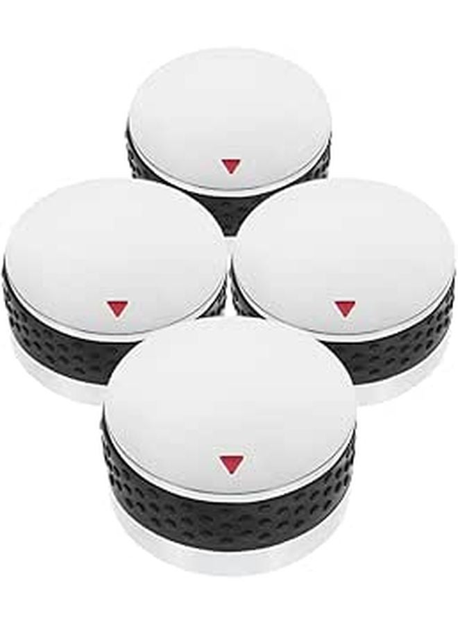 4PCS 58mm BBQ Gas Grill Control Knobs Plastic Rotating Stove Oven Switch - Image 1