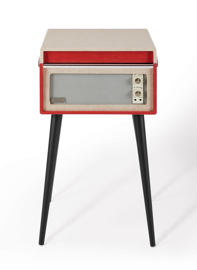 Crosley - Crosley Bermuda Turntable With Bluetooth - Red - Image 1