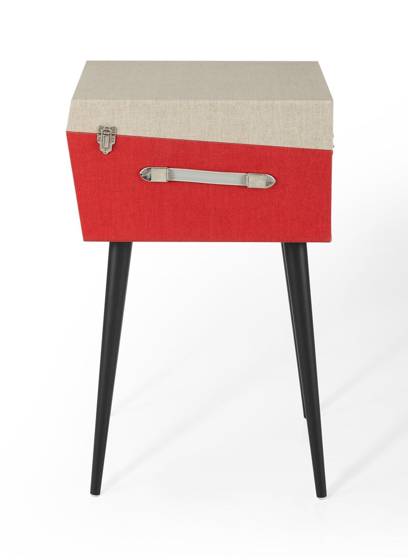 Crosley - Crosley Bermuda Turntable With Bluetooth - Red - Image 1