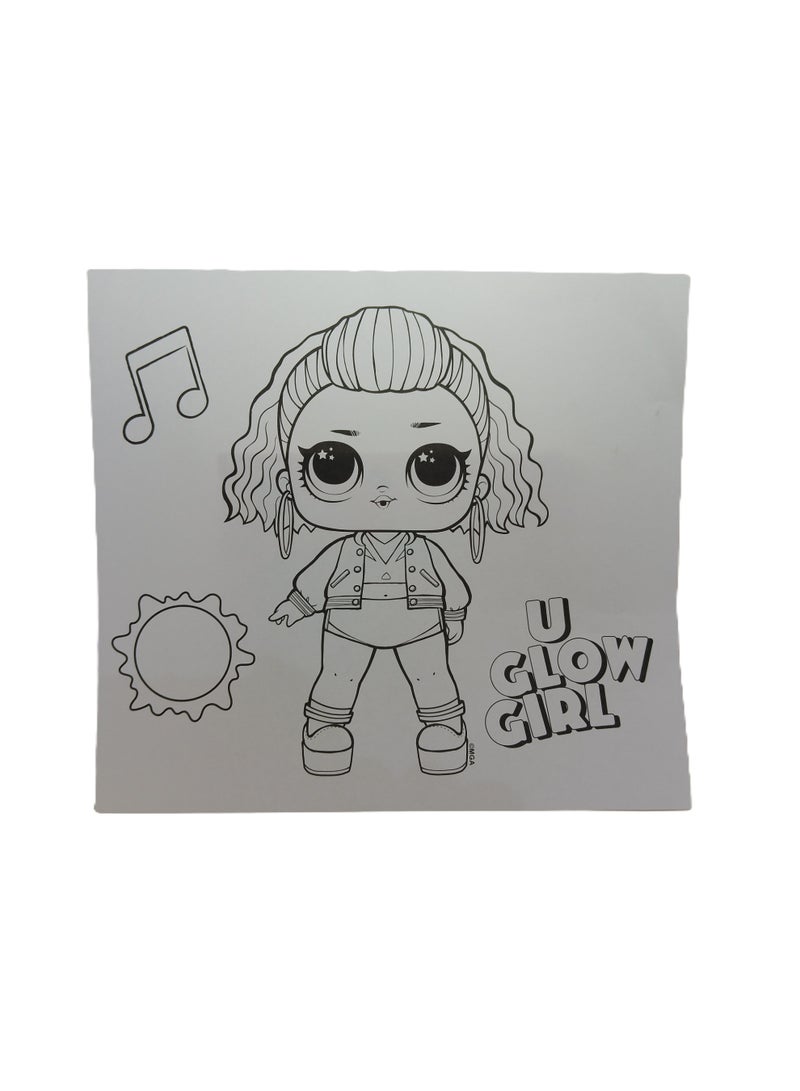 Kid Land LOL Surprise Drawing Glow Pad  Multicolor - Image 5