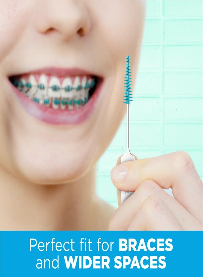 جم أعواد تنظيف الأسنان GUM Soft-Picks ذات المساحة الواسعة، سهلة الاستخدام لتنظيف الأسنان وصحة اللثة، مع علبة حمل مريحة، أعواد تنظيف الأسنان الموصى بها من قبل أطباء الأسنان، 100 قطعة (عبوة من 3) - Image 5