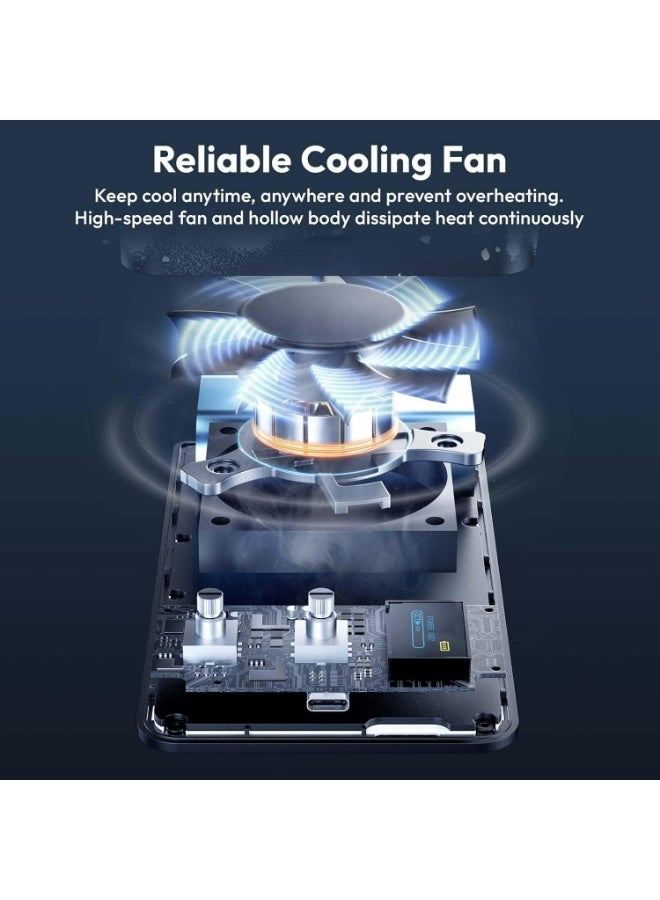 يولانزي مصباح فيديو LED من نوع يولانزي LM-P40 RGB، بقوة 40 واط ودرجة حرارة لونية من 2700 إلى 6500 كلفن، مصباح كاميرا محمول، بطارية قابلة للشحن بسعة 5000 مللي أمبير، 20 وضع إضاءة، إضاءة استوديو صغيرة مثالية لليوتيوب، والتدوين المرئي، والبث المباشر، والتصوير الفوتوغرافي - Image 3