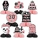 Fangleland 8Pcs Rip to My 20s Birthday Honeycomb Centerpieces Rose Gold Funeral for My Youth Table Decorations for Women Gothic Thirty Birthday 3D Table Toppers Halloween Party Supplies - Image 3