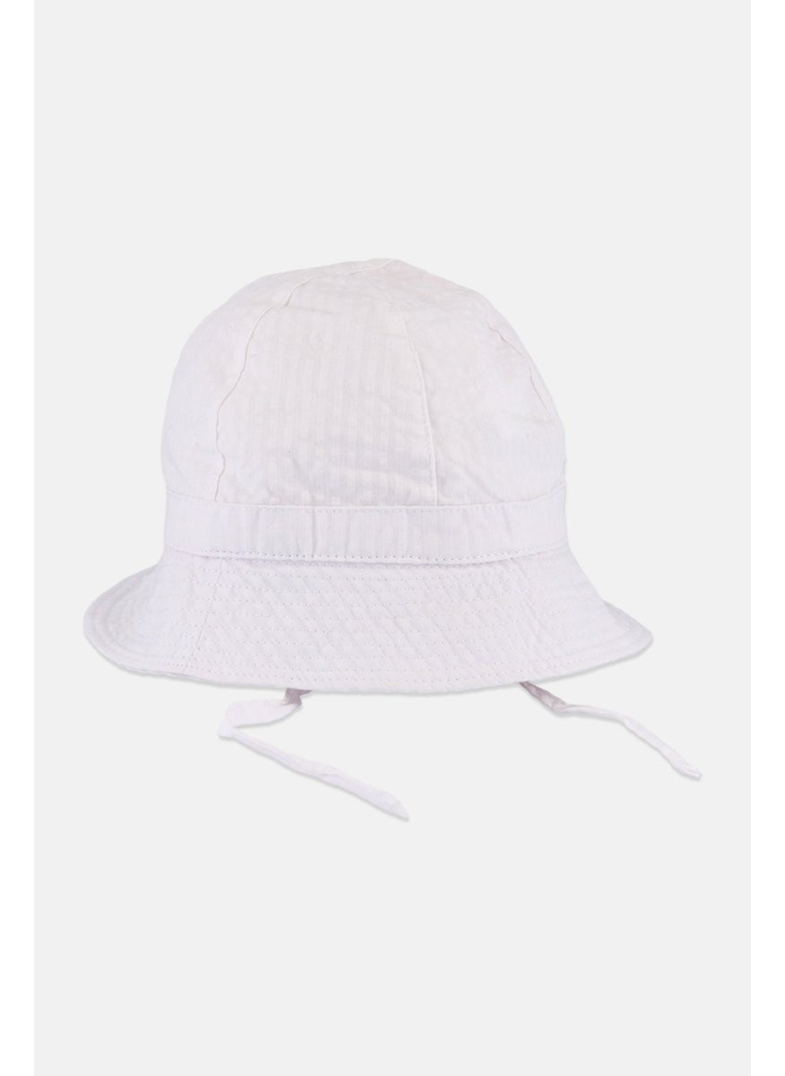 Sergent Major Toddlers Boy Embroidered Bucket Hat, White  - Image 2
