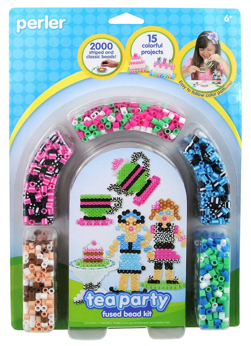 Perler Beads Tea Party Fused Bead Crafts for Girls 2000 pcs