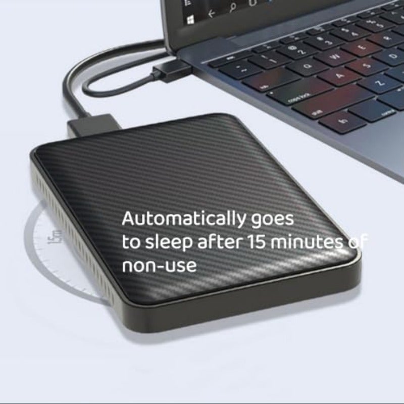 قرص صلب خارجي بسعة 320 جيجابايت - USB 3.0 هارد خارجي محمول نحيف فائق - قرص صلب عالي السرعة 5 غيغا بت في الثانية - أقراص خارجية لجهاز PS5 - هارد خارجي للكمبيوتر المحمول PC - Image 5