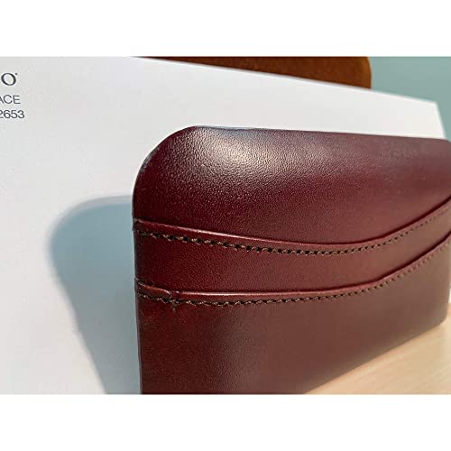 Dacasso Mocha Leather Letter Holder - Image 5