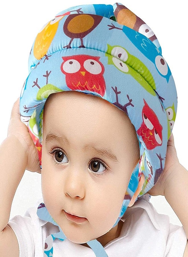 KITIKITTZ Kiti Kits Adjustable Baby Safety Helmet with Head Cushion Bumper Bonnet - Multi Printed Cap for Protection During Running, Walking, and Crawling - Infant Toddler Helmet for Child Safety - Image 1