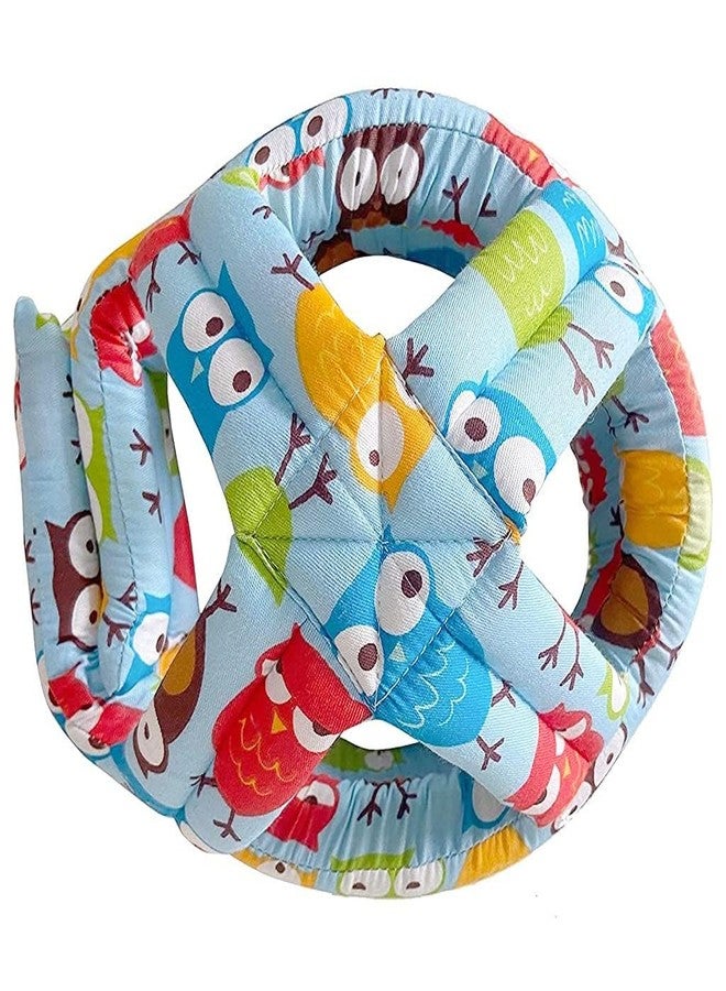 KITIKITTZ Kiti Kits Adjustable Baby Safety Helmet with Head Cushion Bumper Bonnet - Multi Printed Cap for Protection During Running, Walking, and Crawling - Infant Toddler Helmet for Child Safety - Image 3