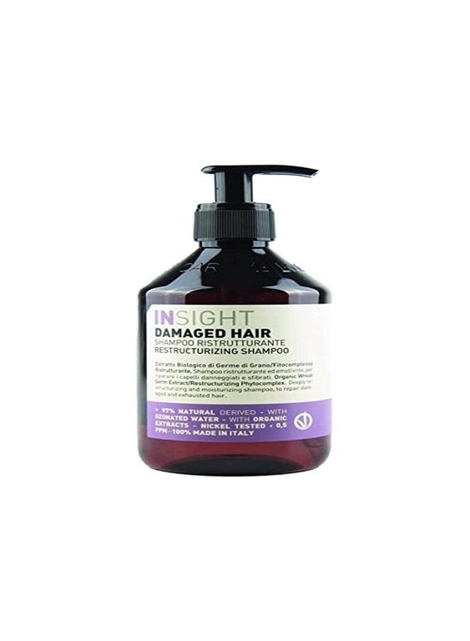 Insight Clean Beauty Moisturizing Shampoo with Organic Macadamia Oil, Hydrating & Vegan, 13.5 fl oz