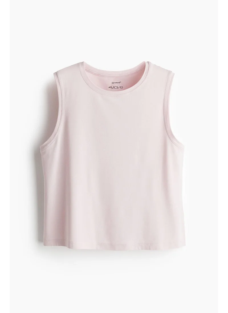 H&M Boxy-style sports vest top in DryMove™
