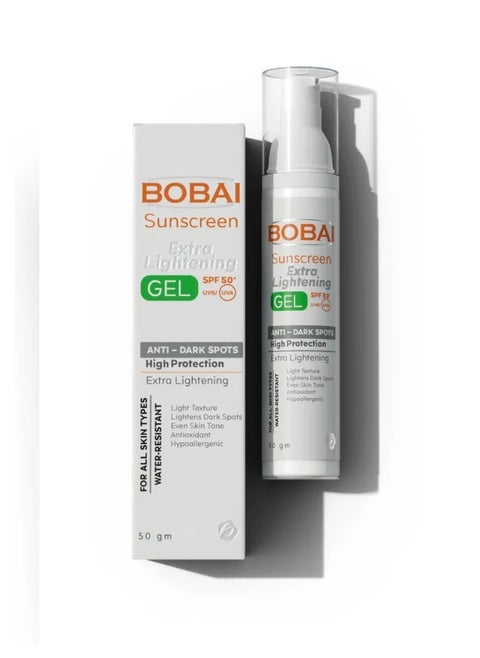 Sunscreen Extra Lightening Gel Anti Dark Spots 50g