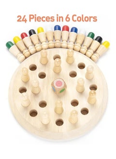 Colorful Wooden Chess Game for Early Education Kids, Fun Interactive Focused Games for Parents and Children, Science and Education Puzzle Games - pzsku/Z532CDC62CB85ECBB51B6Z/45/_/1730483320/24ded707-7b59-483d-a2f4-00b1ffee2399