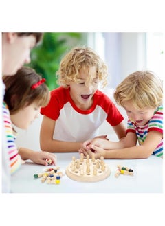 Colorful Wooden Chess Game for Early Education Kids, Fun Interactive Focused Games for Parents and Children, Science and Education Puzzle Games - pzsku/Z532CDC62CB85ECBB51B6Z/45/_/1730483340/c163055a-e878-4ace-88e6-5b1c195dbc9f