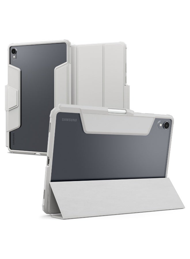 Spigen Ultra Hybrid Pro Samsung Galaxy Tab S11 Case Cover 11 inch (2025) Tri-Fold Cover Clear Back with S Pen Holder - Gray - Image 1