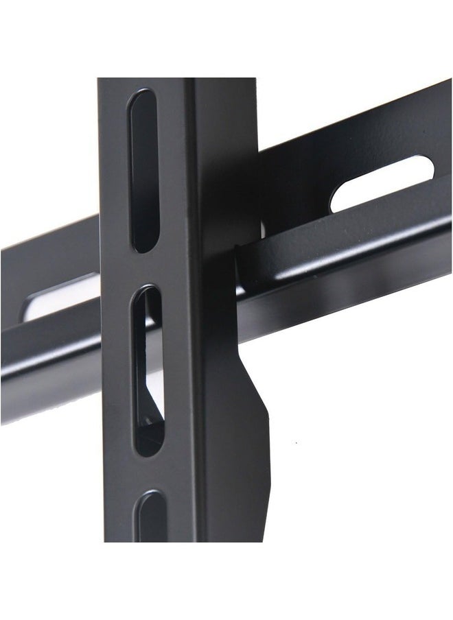 ELTRAZONE Heavy-Duty Fixed TV Wall Mount for 13”-30” Screens - Supports Up to 15kg, Max VESA 100x100, 15mm Wall Clearance, Black (Model ELT-02)  - Image 2