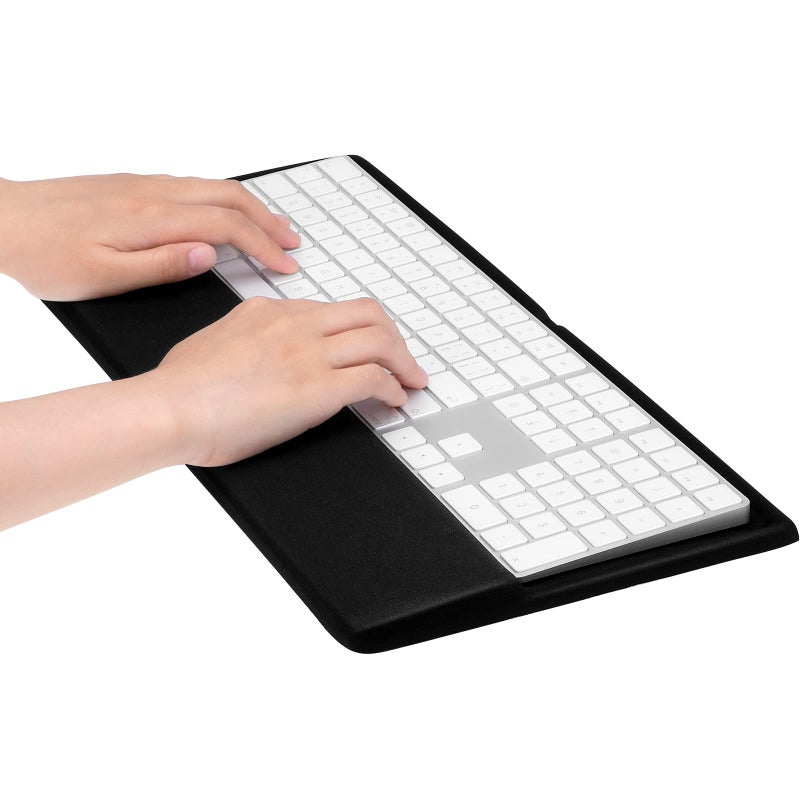 Weewooday Keyboard Wrist Rest for Pad Wrist Rest Stand Compatible with Wireless Keyboard with Numeric Keypad for Easy Typing(Compatible with Magic Keyboard 2 with Numeric Keypad, MQ052LL/A) - Image 1