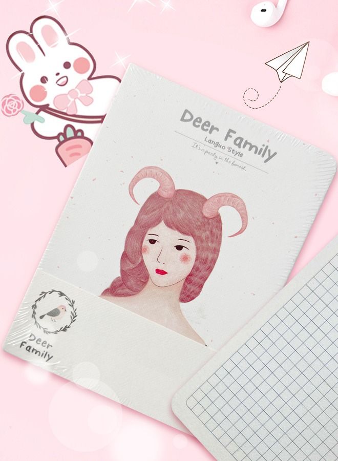 XIANGYU New Fashion Beauty Girls Cover Personalized Office Diary Pocket Notebook - Image 1
