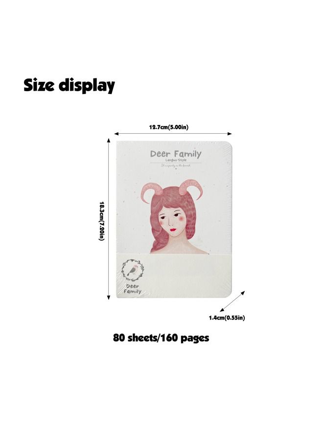 XIANGYU New Fashion Beauty Girls Cover Personalized Office Diary Pocket Notebook - Image 3