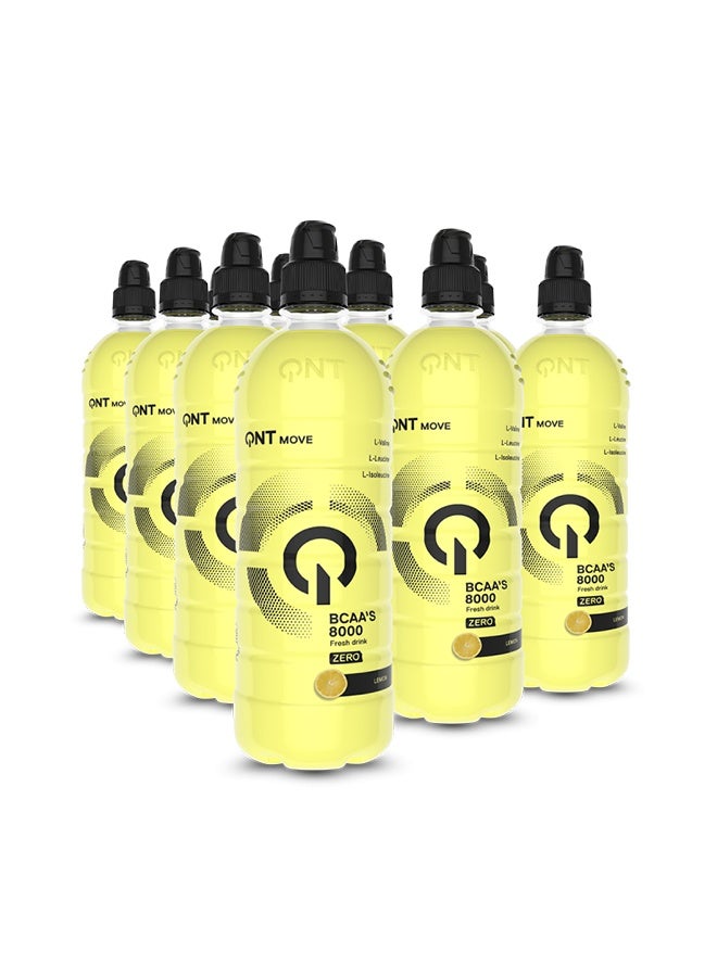 QNT BCAA 8000 MG | 12 x 700ml | Lemon Flavour, Ready-to-Drink 2:1:1 Ratio BCAAs - Image 2