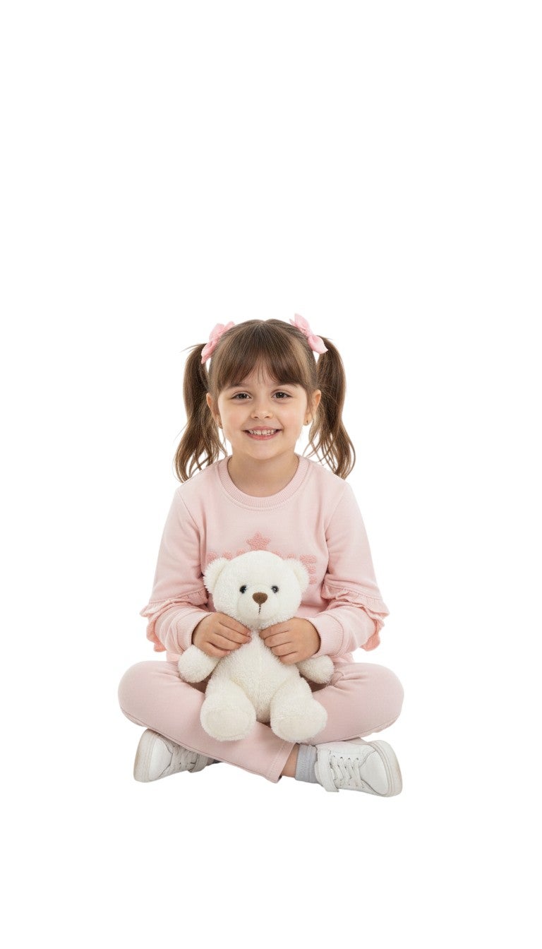 Bongo Kids Wear Plain Casual Milton Blouse for Girls - Pink - Image 2