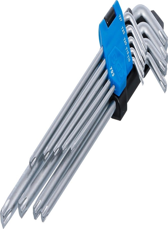 BGS 793 | L-Type Wrench Set | extra long | T-Star (for Torx) T10 - T50 | 9 pcs. - Image 1