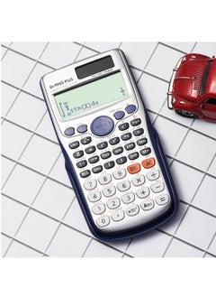 Super ZYouth Scientific Calculator fx-991ES Plus, LED Screen Text Display,  Dot Matrix  Scientific Calculator,Silver  - Image 5