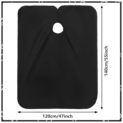 FEBSNOW 2Pcs Barber Cape for AdultsProfessional Hair Cutting Cape with Closure Snap Waterproof Salon Capes - Image 3