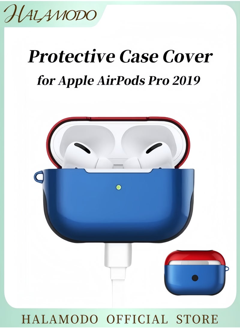 Generic - Protective Case Cover Compatible with Apple AirPods Pro 2019 Drop Prevention & Shock Resistance Protective Shell Soft Silicone & Hard Shell Dual Layer Charging Case Cover - Image 1